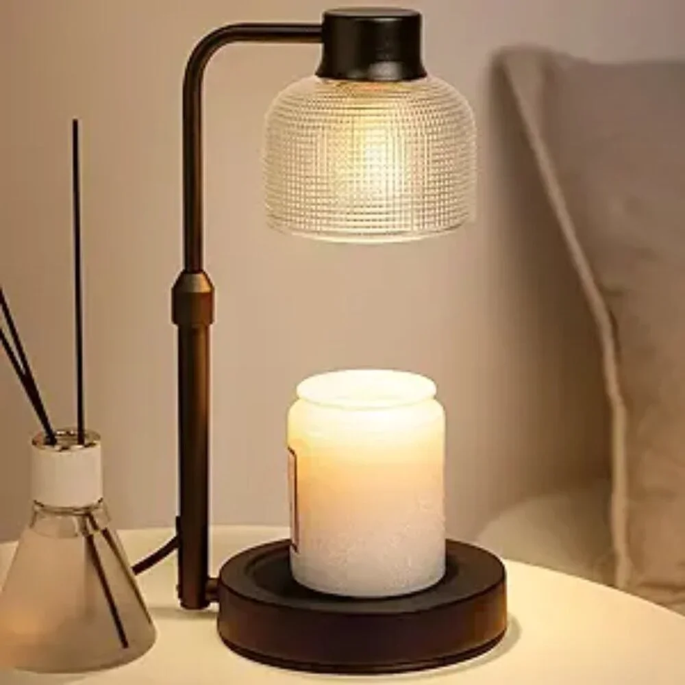 Electric Candle Warmer Lamp Timer Wax Melt Home Decor Gifts for Women Mom